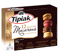 12 French Macarons TIPIAK