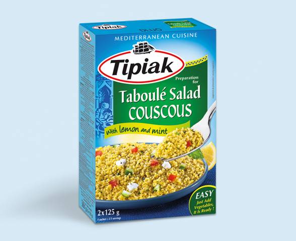 Couscous with lemon and mint TIPIAK