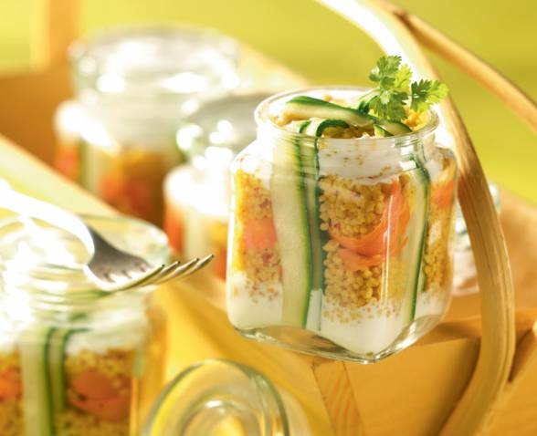 Spicy couscous terrine 